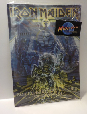 IRON MAIDEN - SOMEWHERE BACK IN TIME '08 KIERTUEKIRJA