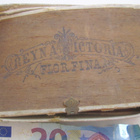 VANHA Sikari Rasia Reyna Victoria Flor Fina 1900-l - pikkukuva 1