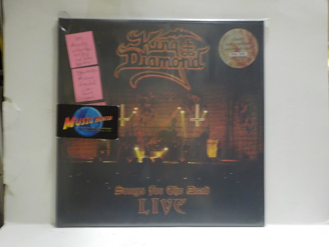 KING DIAMOND - SONGS FOR THE DEAD UUSI SAKSA 2019 2LP