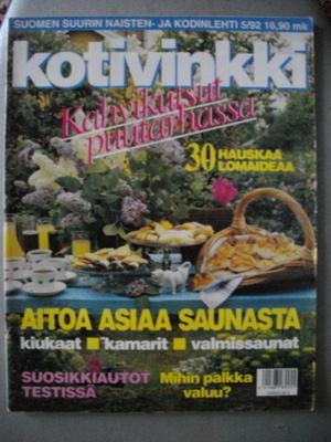 Kotivinkki Nro 5/1992 (8.11)