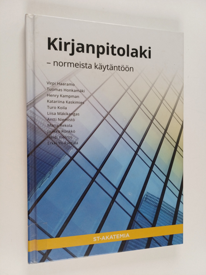 Virpi Haaramo : Kirjanpitolaki : normeista käytäntöön