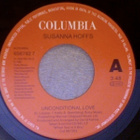 SUSANNA HOFFS :: UNCONDITIONAL LOVE :: VINYYLI 7"   1991 - pikkukuva 3