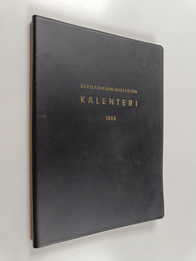 Ulkoasianministeriön kalenteri 1966