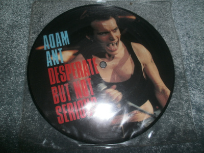 Adam Ant: Desperate But Not Serious 7"