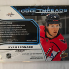 Ryan Leonard 2025-26 UD Ice Cool Threads Rookie Jersey /249 - pikkukuva 2