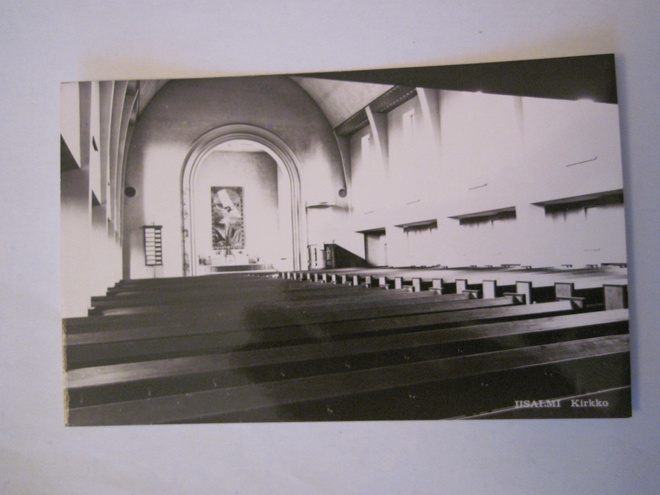 VANHA Postikortti Iisalmi 1950-l Alkup.Mallikappale
