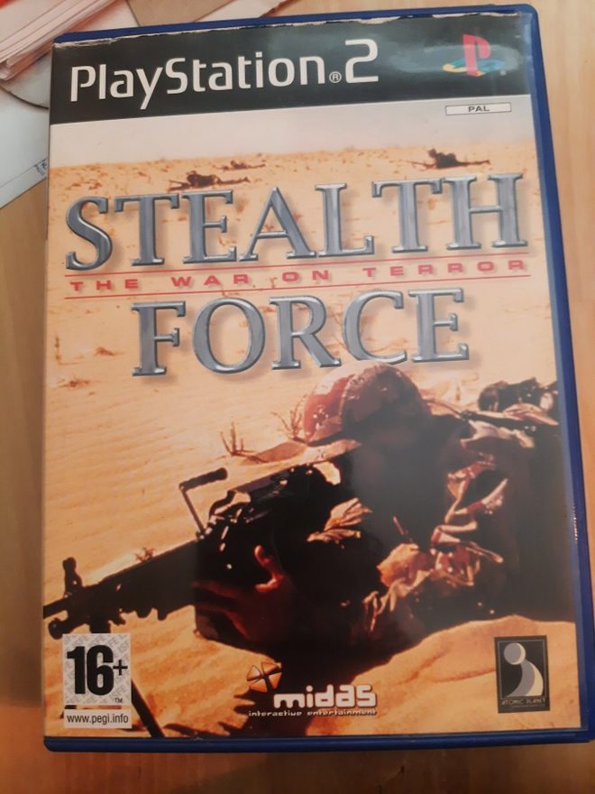 PS2 Stealth Force War of Terror CIB