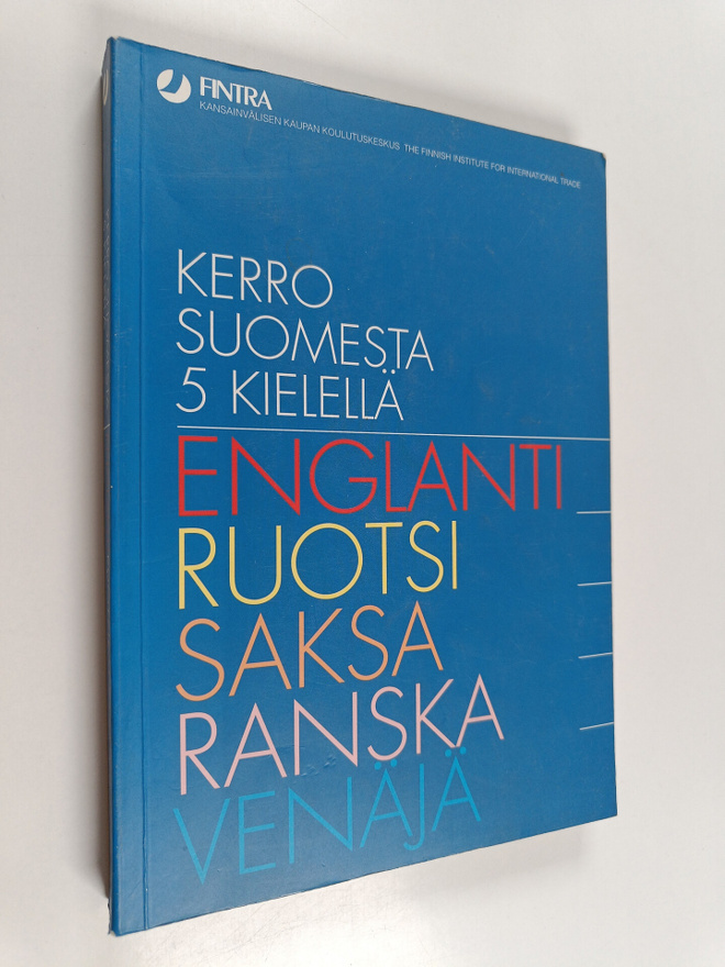 Kerro Suomesta 5 kielellä - englanti, ruotsi, saksa, rans...