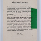 Leo Anttila : Vieraana kuolema : salapoliisiromaani - pikkukuva 2