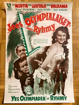 Vanha elokuvajuliste: "Jees, olympialaiset", sanoi Ryhmy