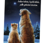 °°JOULUN AIKAA, HYVÄÄ...°° -KORTTI /Karto (KIMALLE) - pikkukuva 1