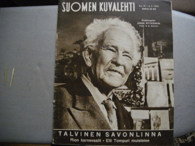 Suomen Kuvalehti Nro 10/1954 (30.4)