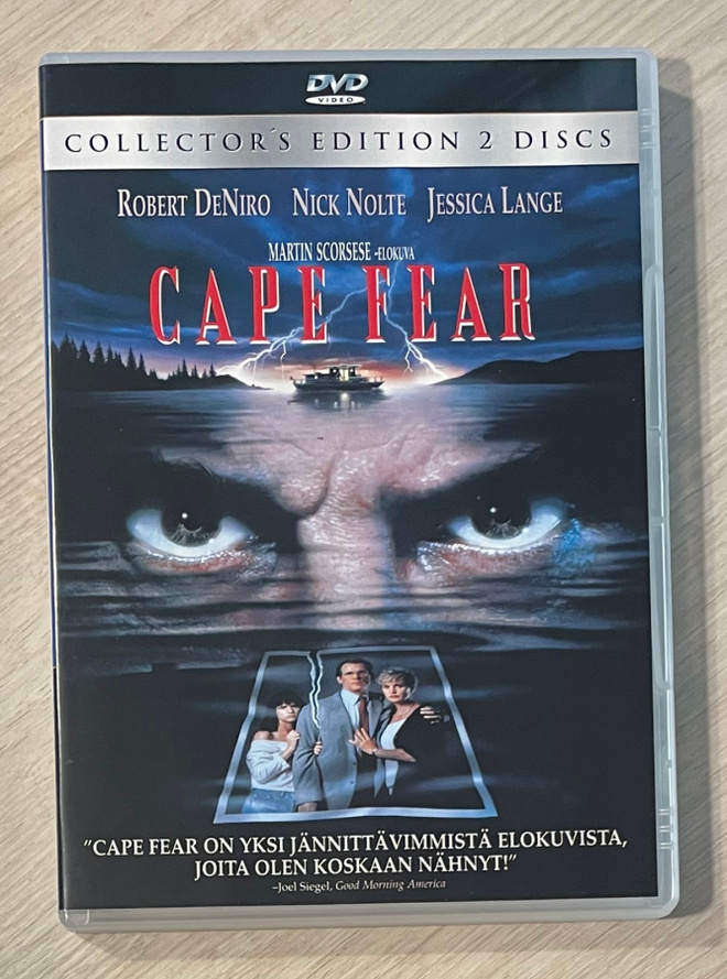 Martin Scorsese: CAPE FEAR (1991) Robert De Niro (2DVD)