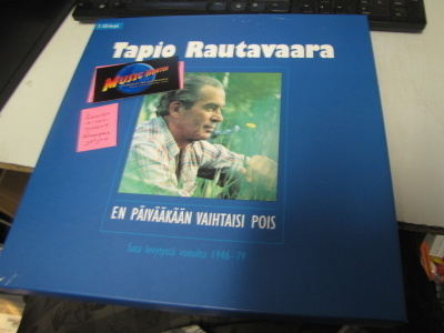 TAPIO RAUTAVAARA - EN PÄIVÄÄKÄÄN VAIHTAISI POIS 5 C-KASETTIA