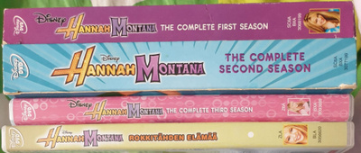 HANNAH MONTANA 1-3 & ROKKITÄHDEN ELÄMÄÄ DVD