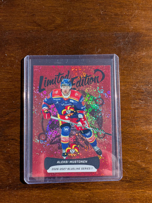 Blueline 26-27 Limited Edition Red Aleksi Mustonen, Jokerit