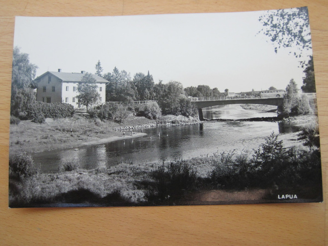 VANHA Postikortti Lapua 1950-l  Alkup.Mallikappale
