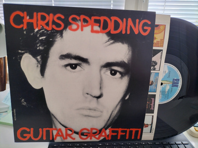 CHRIS SPEDDING, Guitar graffiti, LP SWE -79 HIENO KUNTO !!