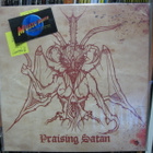 PRAISING SATAN - 15 YEARS OF ULTIMATE SATANIC SLEAZE UUSI LP - pikkukuva 1
