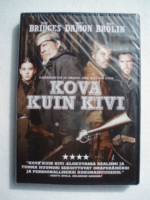 Kova kuin kivi DVD Coen veljesten versio