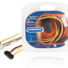 Bandridge Yhdistelmäkaapeli SATA + Molex - 7+15pin SATA, 1m - pikkukuva 1