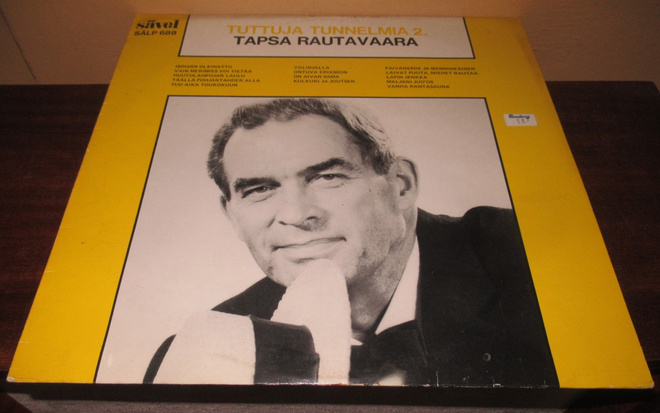Tapsa Rautavaara: Tuttuja tunnelmia 2, 1971 LP-levy