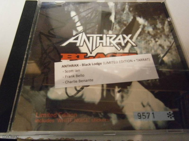 ANTHRAX - BLACK LODGE CD LTD. EDIT.+TARRAT KOLME NIMMARIA