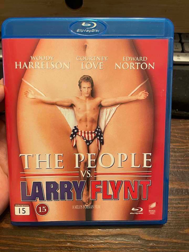 Larry Flynt - Minulla on oikeus (bluray, nordic, 1996)