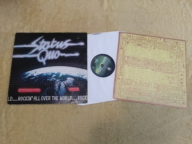 STATUS QUO - Rockin All Over The World LP