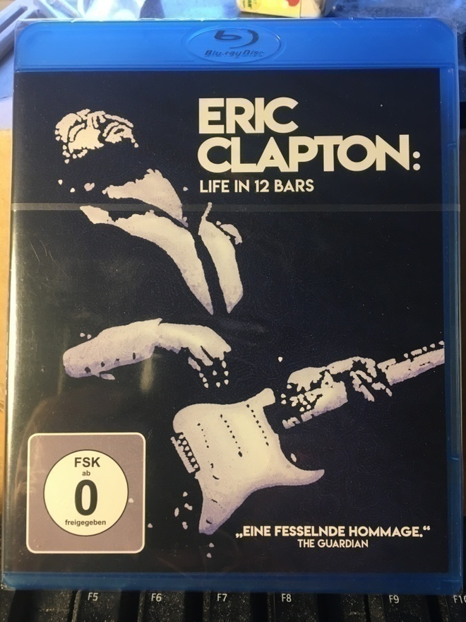 ERIC CLAPTON: LIFE IN 12 BARS, BluRay, Zanuck, muoveissa