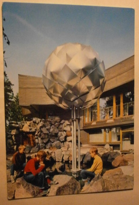 Espoo, Otaniemi, Dipoli (arkkit. Pietilät) väripk, ei p.