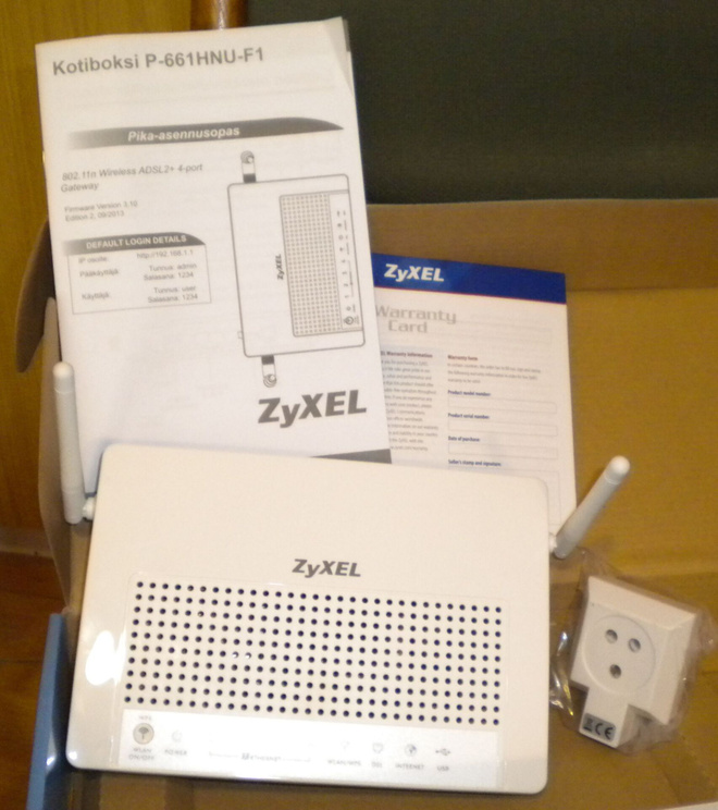 Reititin ZyXEL P-661HNU