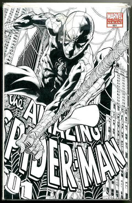 The Amazing Spider-Man #601 2nd Print Variant (Marvel, 2009