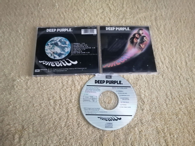 DEEP PURPLE - Fireball CD