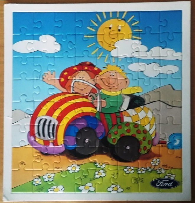 FORD lasten palapeli 64 palaa koko 33 x 35 cm