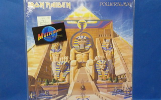 IRON MAIDEN - POWERSLAVE UUSI EU 2024 PRESS LP (+)