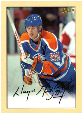 WAYNE GRETZKY Oilers, 05-06 Beehive #236 Jumpo