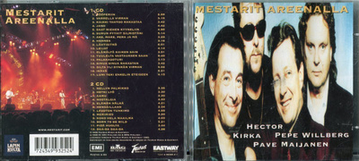 HECTOR, KIRKA, PEPE, PAVE . 2 CD-LEVYÄ . MESTARIT AREENALLA