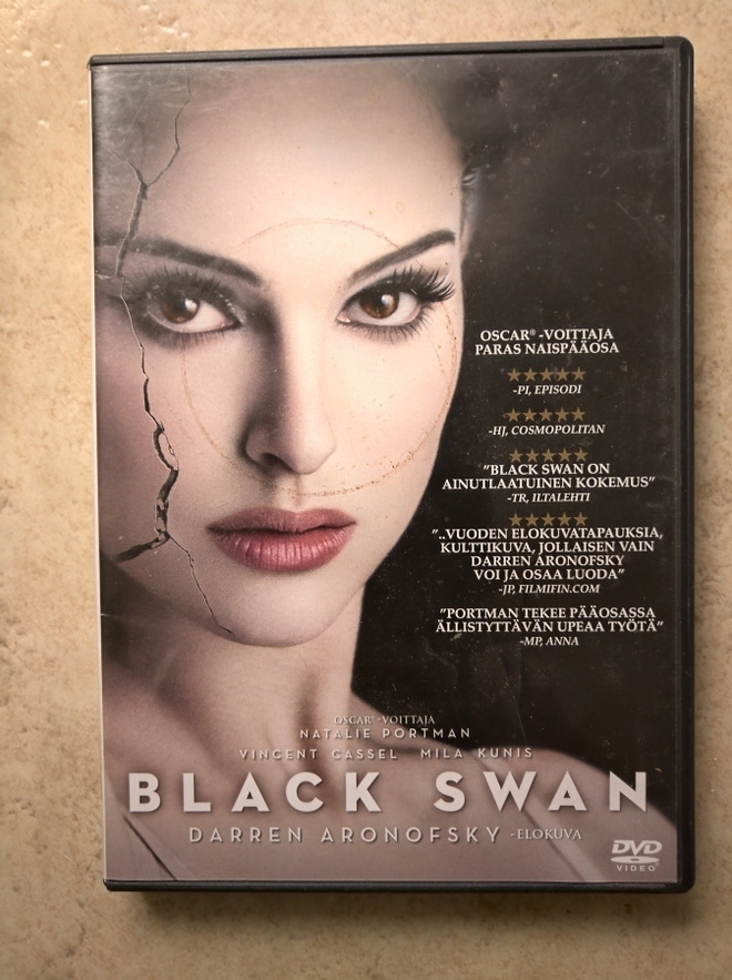 Black Swan, DVD. Natalie Portman