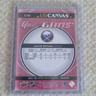 2021-22 Upper Deck Canvas Young Guns Jacob Bryson #C101 - pikkukuva 2
