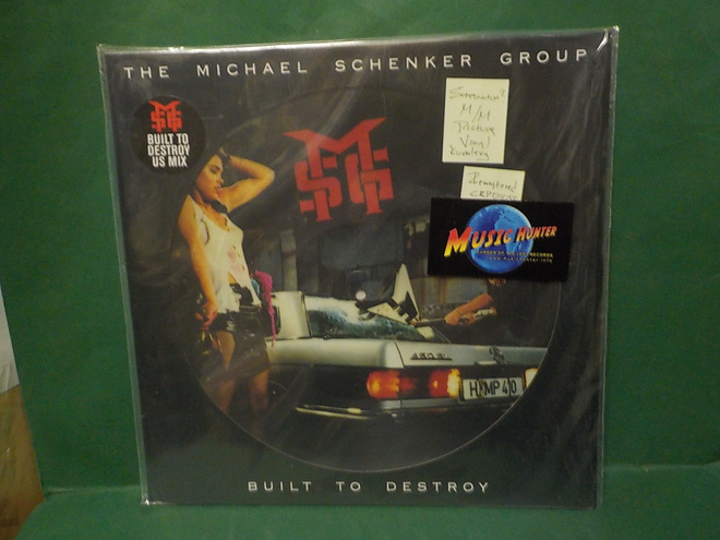 MICHAEL SCHENKER... - BUILT TO DESTROY M/M PICTURE VINYL 12"
