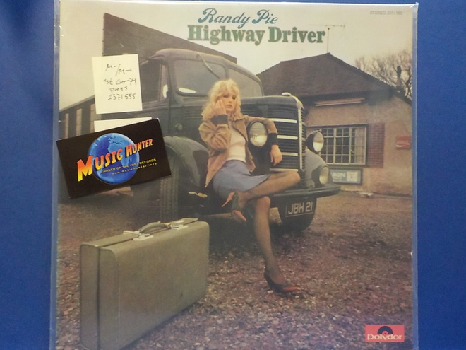 RANDY PIE - HIGHWAY DRIVER - GER 1974 1ST PRESS M-/M- LP