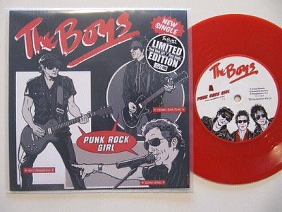 The Boys Organ Grinder 7" sinkku Punainen Ltd. 62/130