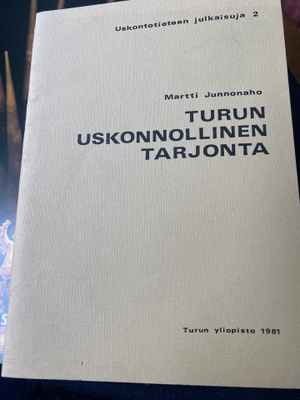 Martti Junnoaho: Turun uskonnollinen tarjonta