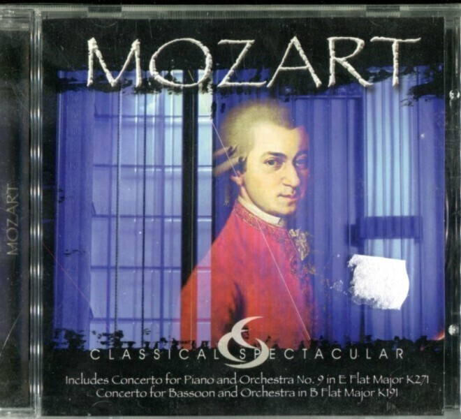 * Mozart Classical Spectacular AudioCD Uusi/muoveissa