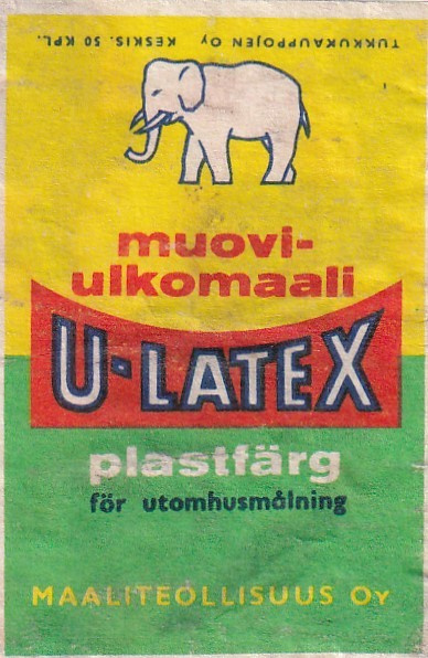 U - Latex, Maaliteollisuus Oy      b617