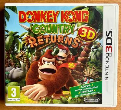 Donkey Kong Returns 3D