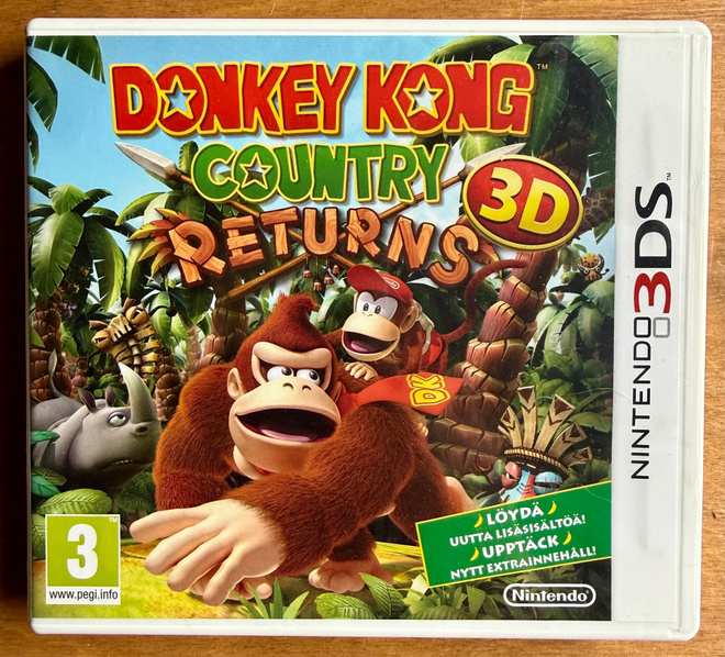 Donkey Kong Returns 3D