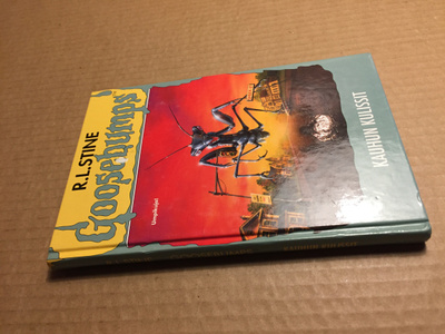R.L.STINE GOOSEBUMPS KAUHUN KULISSIT HYVÄ
