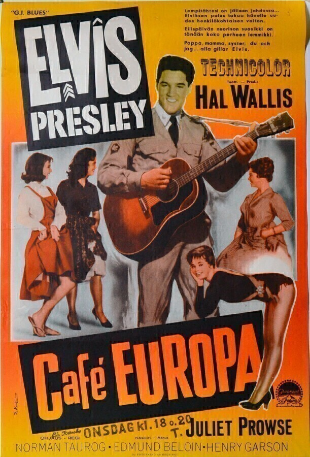 Elokuvajuliste: Café Europa (Elvis Presley)
